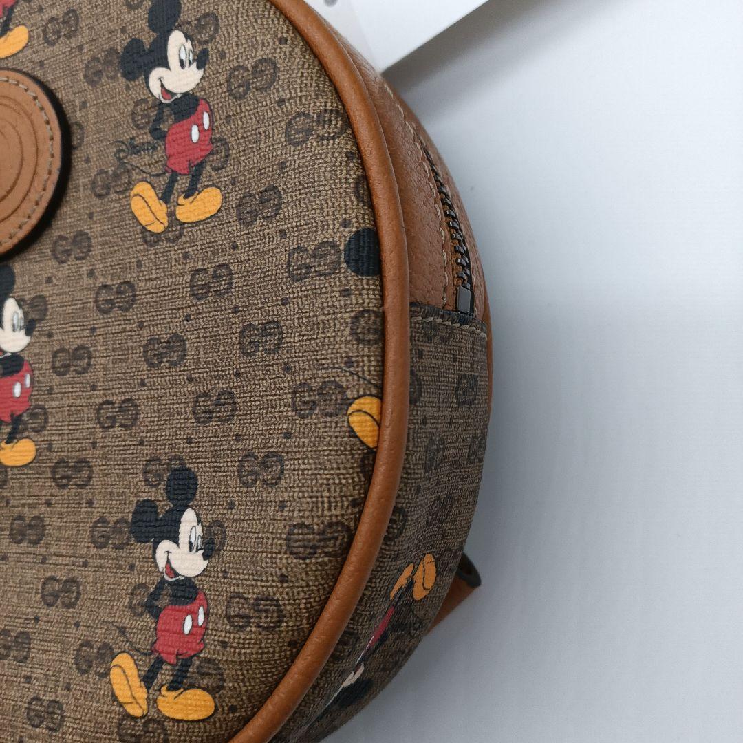 GUCCI ミッキーマウス ラウンドショルダーバッグ