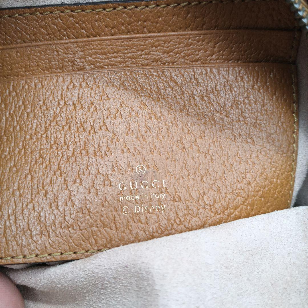 GUCCI ミッキーマウス ラウンドショルダーバッグ