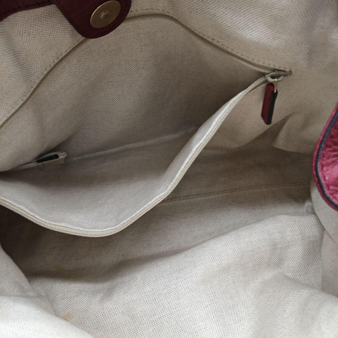 GUCCI ワインレッド ショルダーバッグ