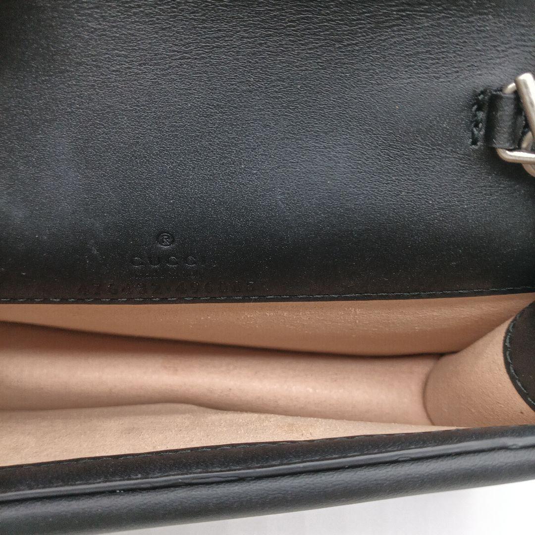 GUCCI ブラック スエード クラッチバッグ