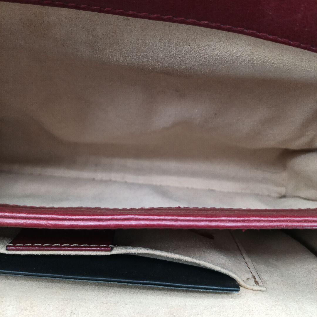 Gucci ショルダーバッグ ネイビー レッド