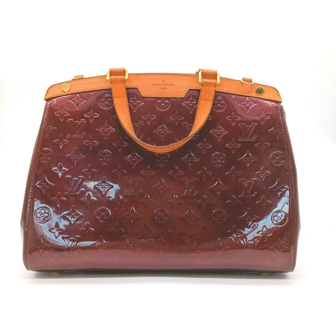 LOUIS VUITTON バーガンディ ハンドバッグ