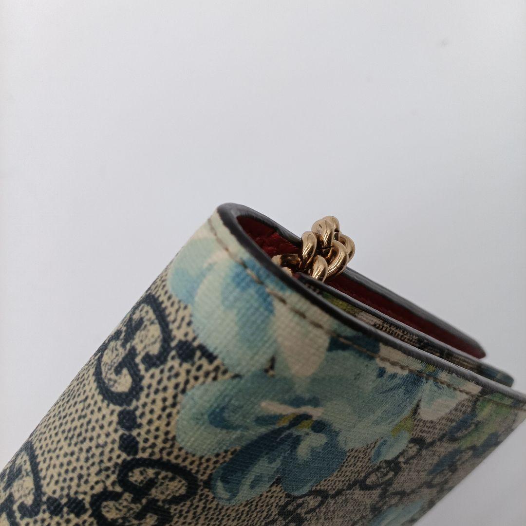 GUCCI 花柄 ショルダーバッグ キャンバス