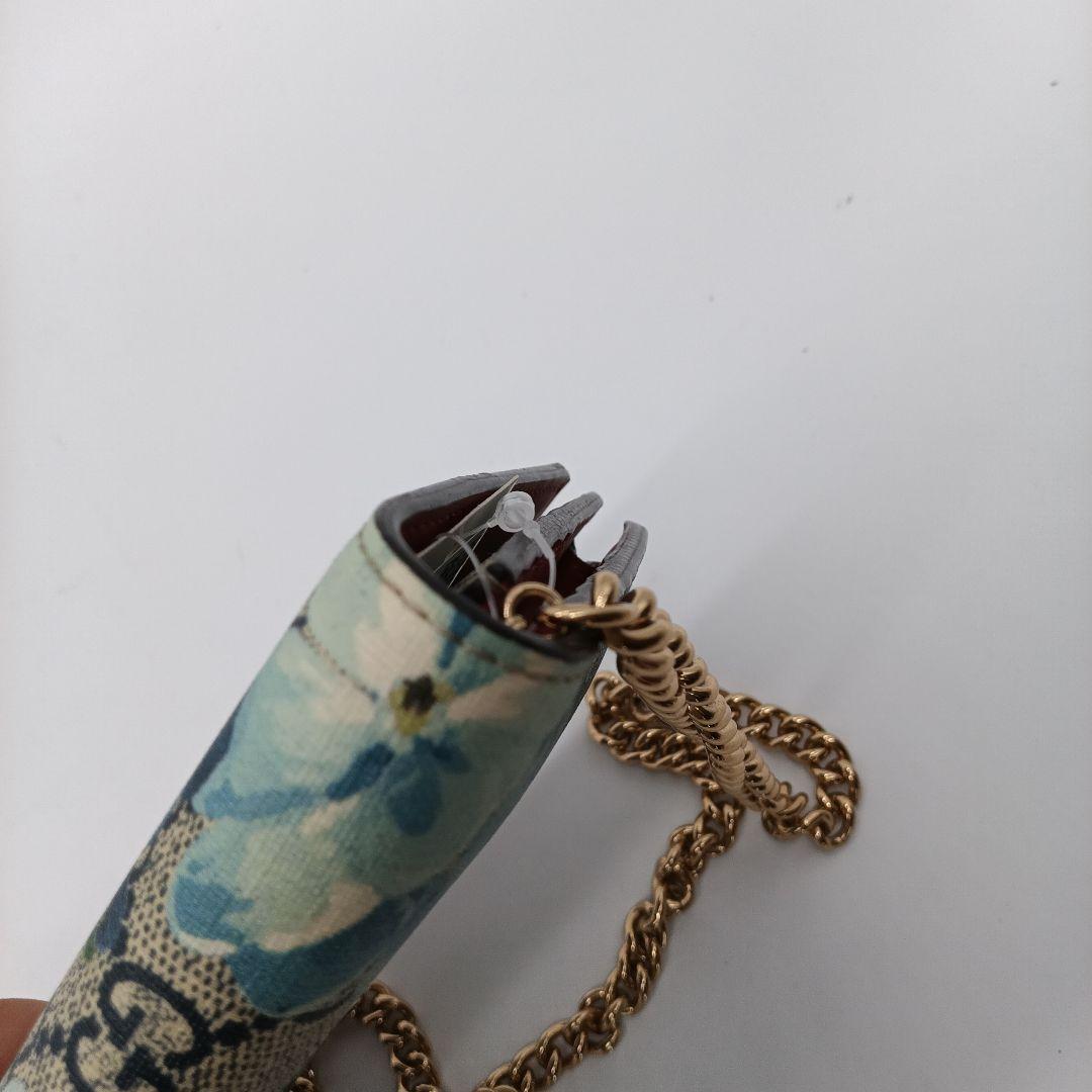 GUCCI 花柄 ショルダーバッグ キャンバス