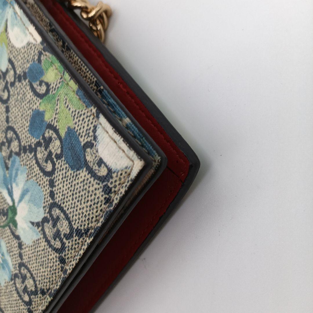 GUCCI 花柄 ショルダーバッグ キャンバス