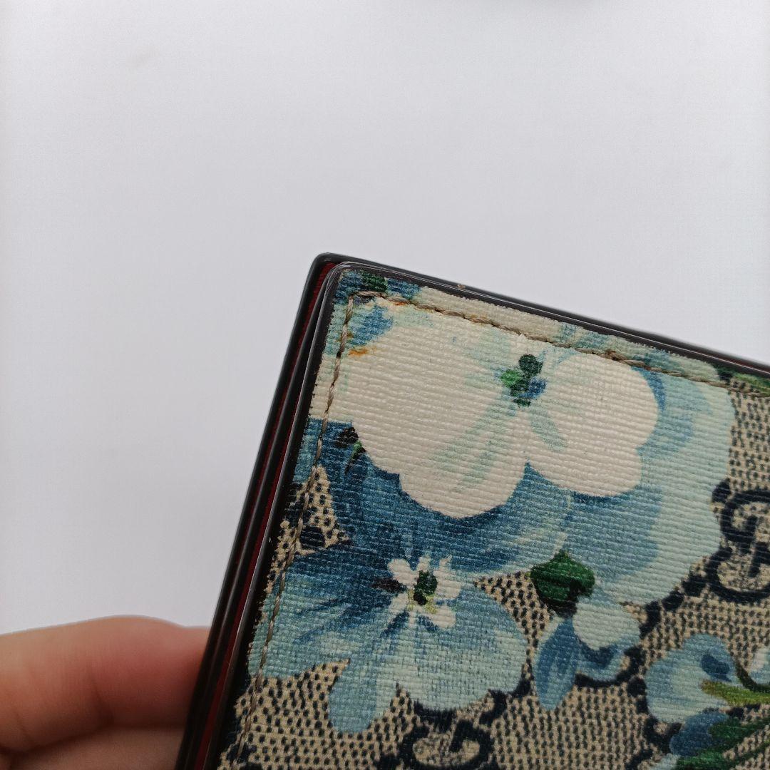 GUCCI 花柄 ショルダーバッグ キャンバス